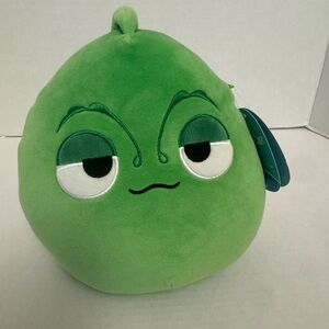 Green Plush Squishmallow-Expressive Face